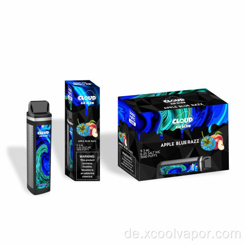 XCool 5000 Puffs wiederaufladbar Einweg pod Kind